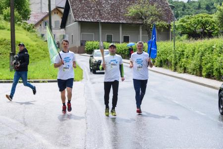 FOTO  Slovenske olimpijske sanje ponesli širom naše občine 5